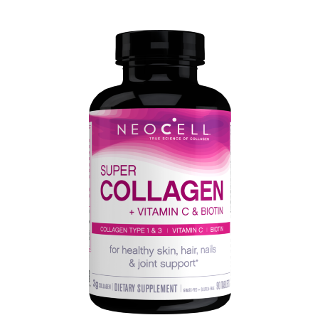Neocell แพ็คเกจใหม่ !! Super Collagen + C Type 1&3 6,000 mg (90 tablets) 